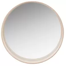 GABRIEL - Miroir rond en bois de paulownia D70