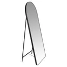 LISA - Miroir arche en métal noir 60x150