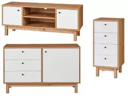 Ensemble de 2 armoires et meuble TV Copenhagen LIVARNO home