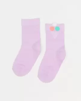 Chaussettes fleuries