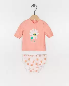 Ensemble de natation : top + bas, UPF 50+, 62-104