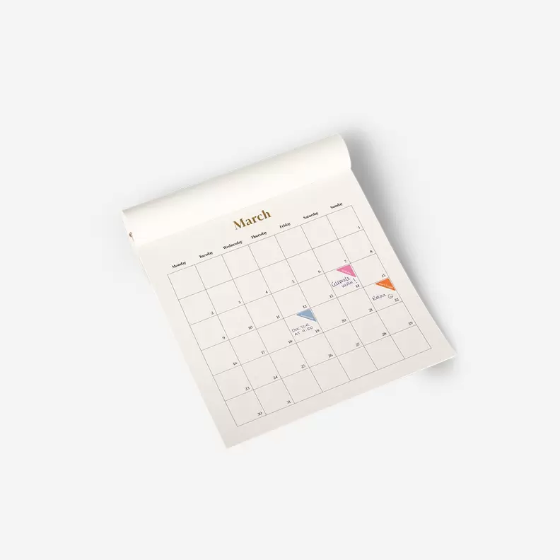 Autocollants coins pour planning