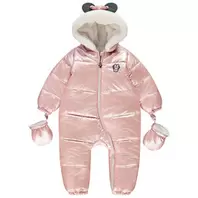 Combi-pilote effet métallisé Minnie Disney pour bébé fille avec finitions différentes selon l'âge