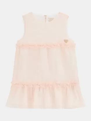Mini-jurk van chiffon