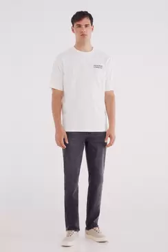 Jean slim gris foncé