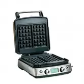 Elite Gaufrier Inox Gaufres Belges Plaques 4x6 + Plaques 7x7