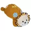Peluche piscine à balles Lion L.100x59xH.32 cm + 20 boules multicolore