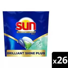 Brilliant Shine Plus All in 1 26 Pièces 390 g Brilliant Shine Plus All in 1 26 Pièces 390 g