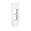 Colonne en bois 4 cases Adam blanche 30xP29,5xH120cm