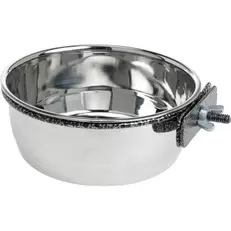 Schroefbare RVS Voerbak 300 ml
