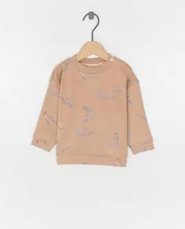 Sweat avec un imprimé de phoque