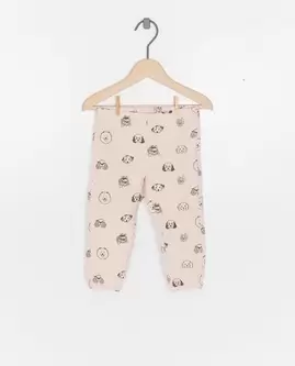 Pantalon de jogging à imprimé de chien