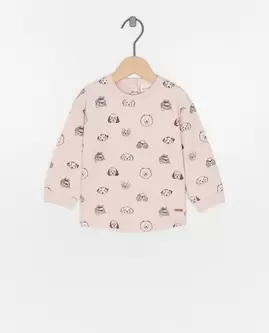 Sweat avec un imprimé de chien