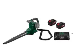 Aspirateur souffleur/ broyeur électrique sans fil 40 V avec 2 batteries et chargeur double PARKSIDE®