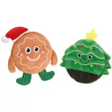 Speelgoed Xmas Flatty met Squeaker