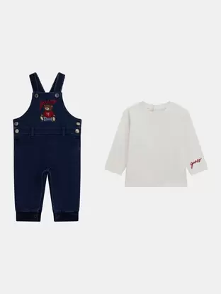 Set met T-shirt en salopette