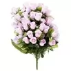 Piquet de rose couleur rose 72 têtes fleur artificielle Ø40xH67cm