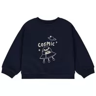Sweat oversize molletonné print fantaisie pour bébé garçon
