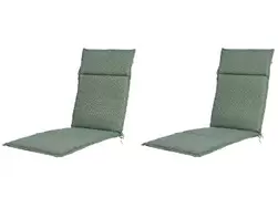 Lot de 2 coussins pour chaise de jardin, 167 x 50 cm LIVARNO home