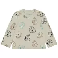 T-shirt manches longues imprimé Tic & Tac Disney pour bébé garçon