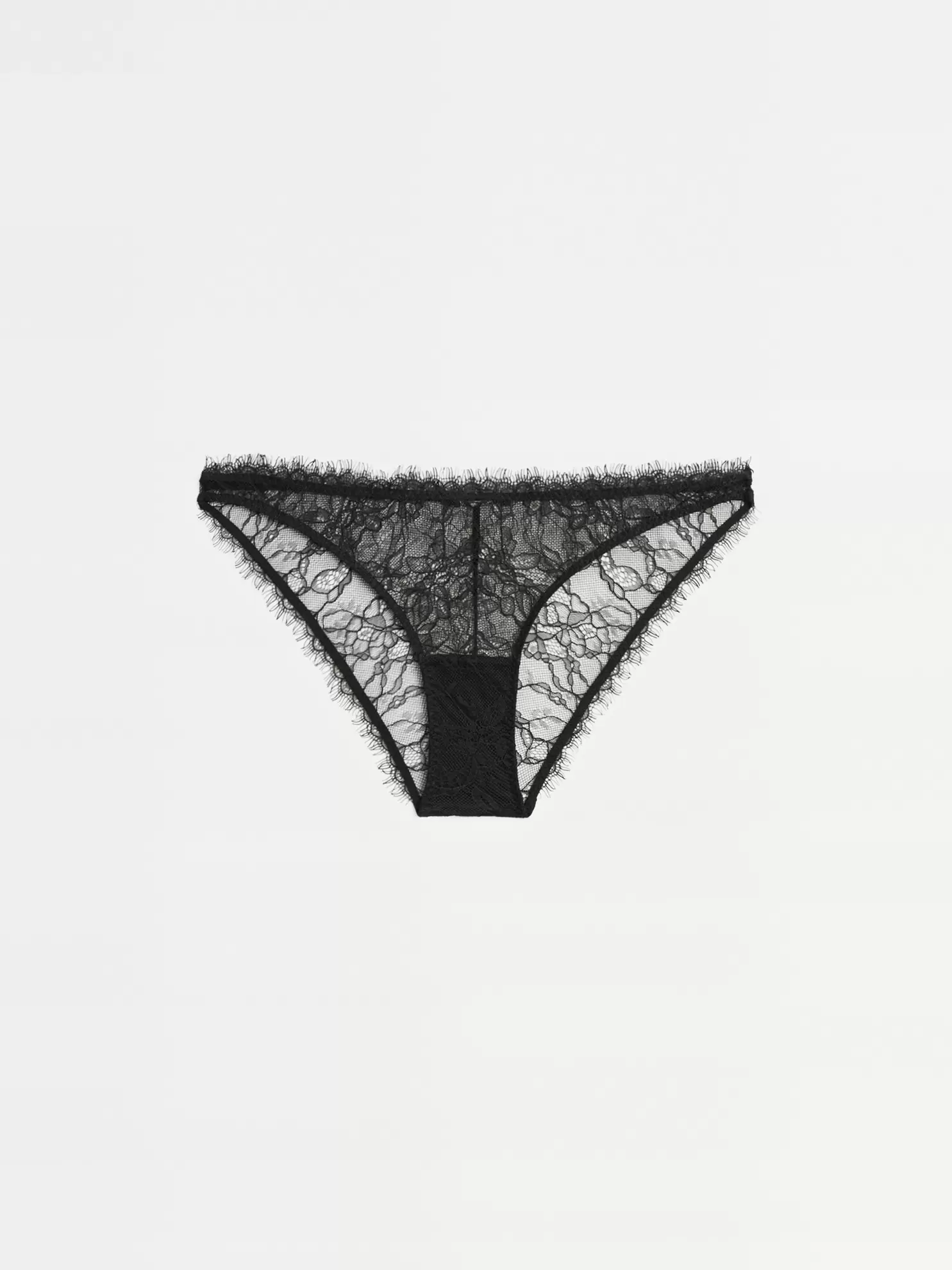 Culotte en dentelle effilochée
