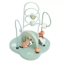 Boulier labyrinthe à spirale en bois Happy Wild