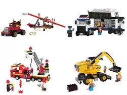 Ensemble de construction M Playtive Clippys