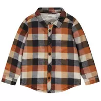 Surchemise en flanelle à carreaux pour bébé garçon