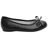 Ballerines noires avec noeud