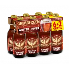 Grimbergen Winter (6+2) clip 8 x 33cl