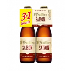 St Feuillien Saison (3+1) clip 4 x 33cl