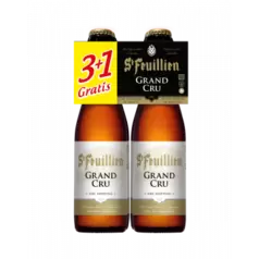 St Feuillien Grand Cru (3+1) clip 4 x 33cl