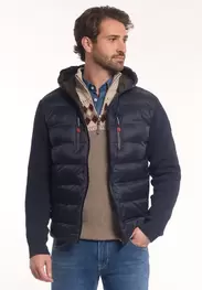 Blouson à capuche en tricot pour le ski admiral