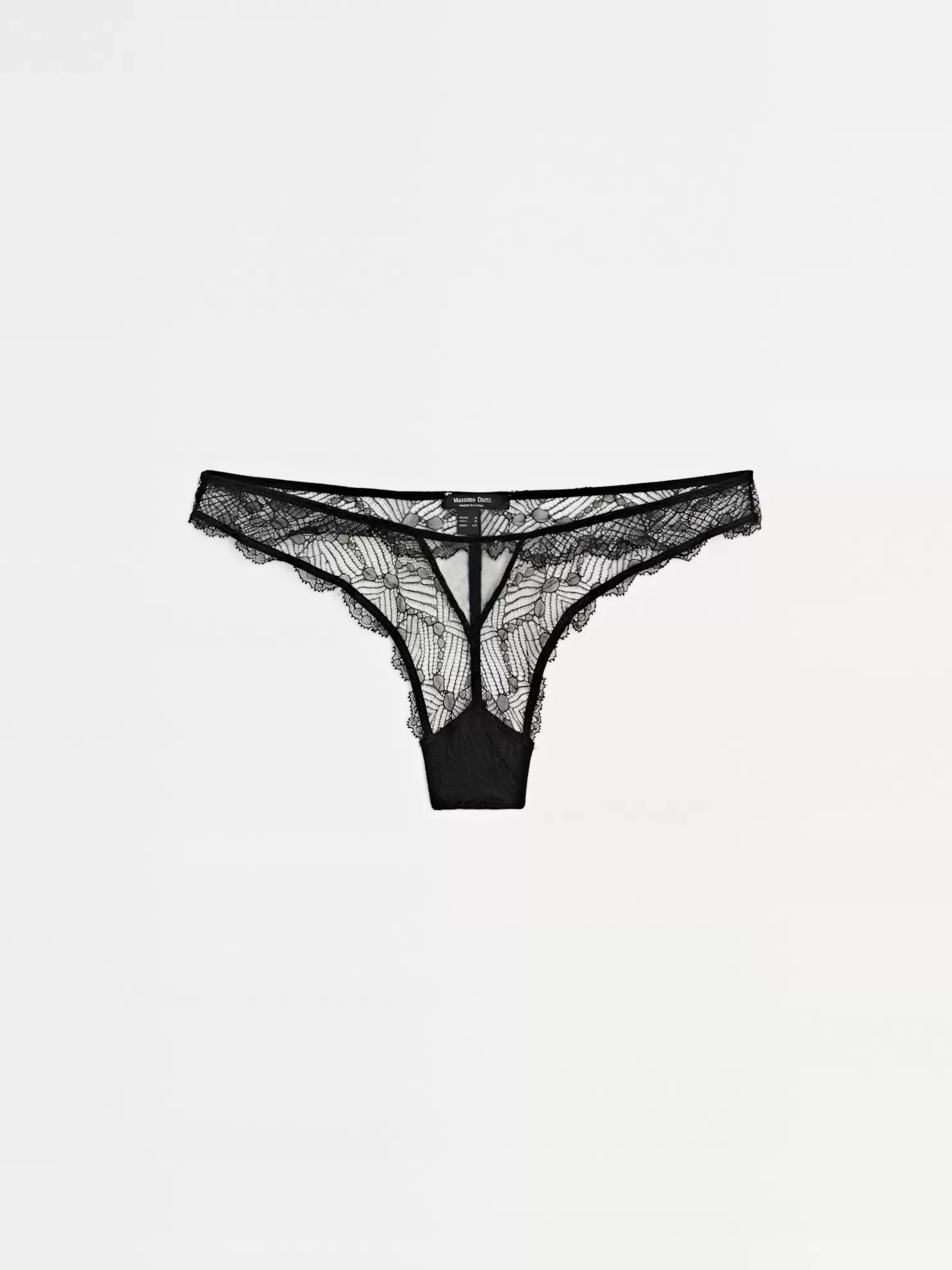 String dentelle et mesh