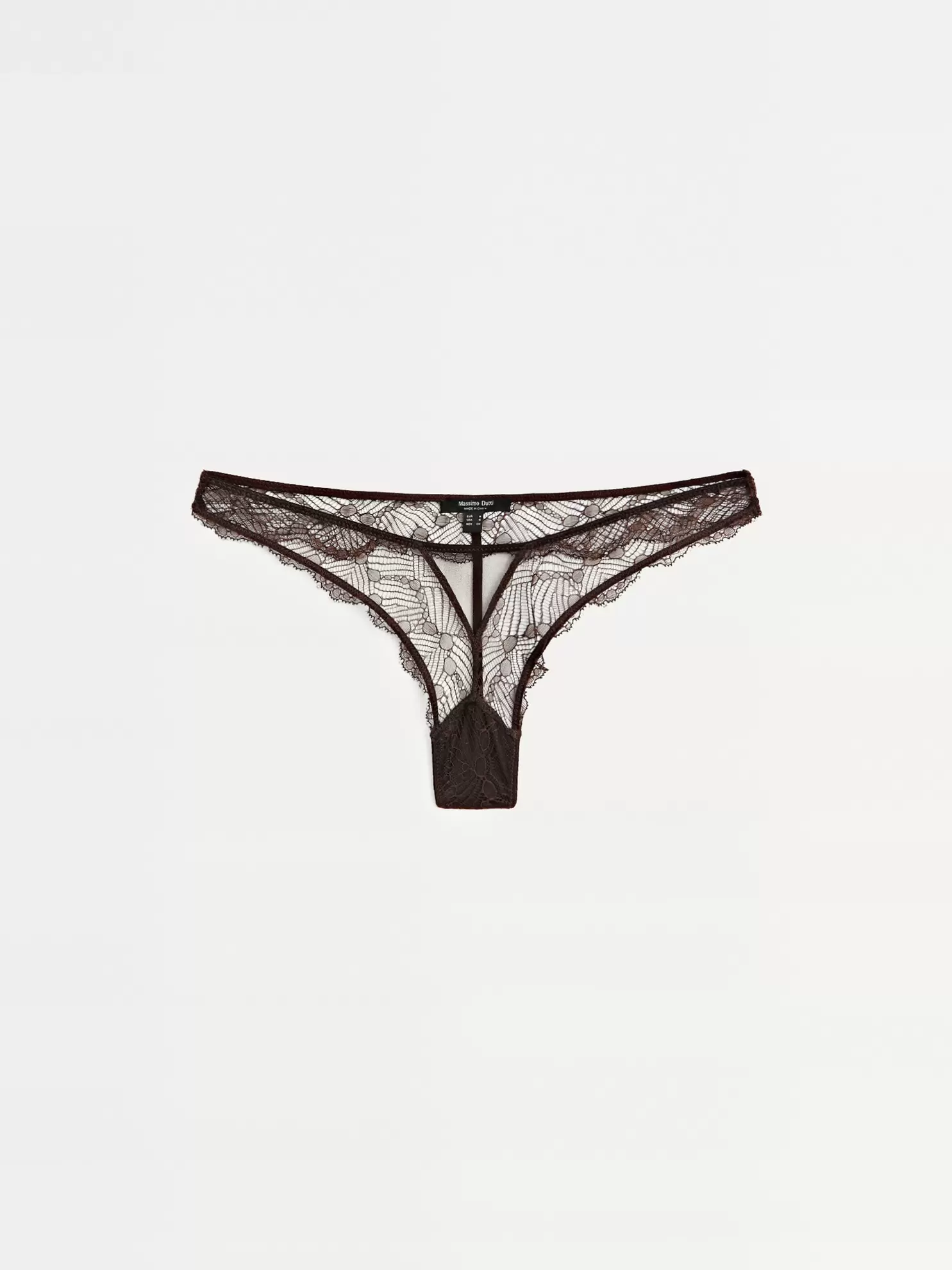 String dentelle et mesh