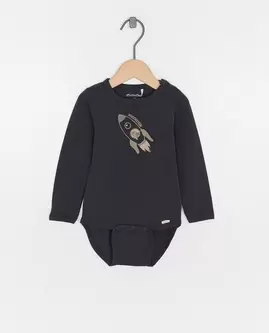 Pyjama avec un imprimé de vaisseau spatial