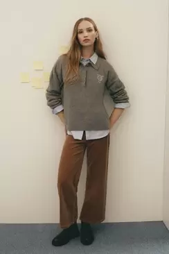 Pantalons de marin en velours côtelé