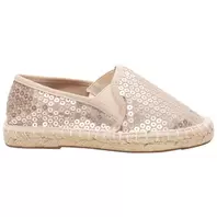 Espadrilles à sequins roses