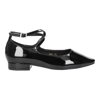 Ballerina / riemschoen Zwart