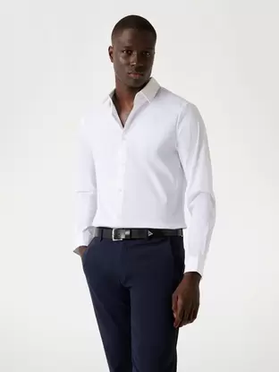 Slim fit overhemd