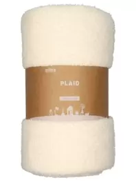 Plaid XL 200 x 220 cm – wit