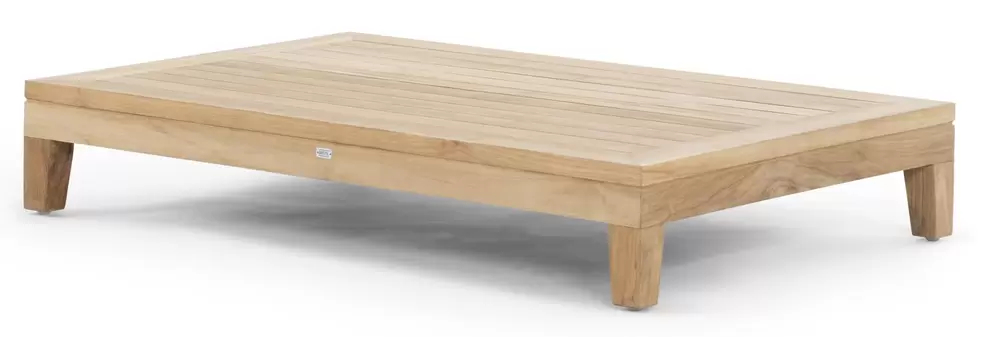Cosito loungetafel in teak - L 120 x B 78 x H 20 cm