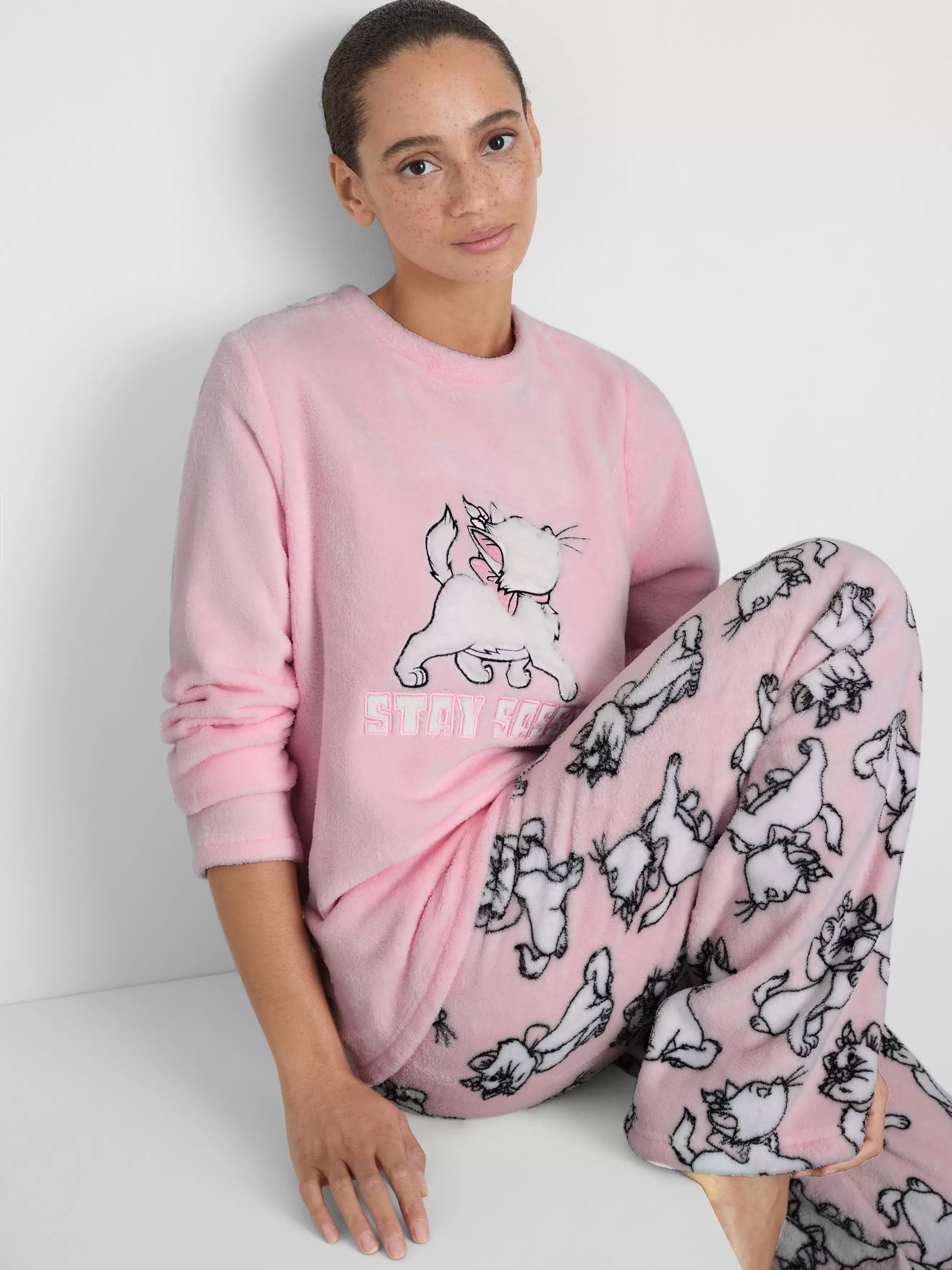 Pyjama sweat-shirt duveteux Disney