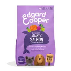 Saumon Frais de L'atlantique & Dinde élevée en Plein Air Avec Poire & Potiron Chiots 7kg