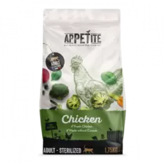 Croquettes Sans Céréales Stérilisé Au Poulet Chat Adulte 1,75kg