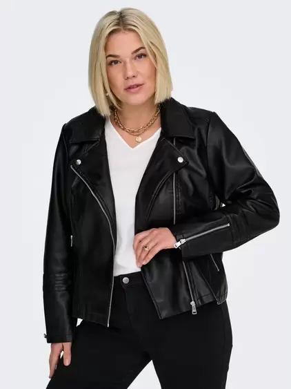 CAREMMY Synthetic leather jacket