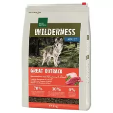 WILDERNESS Droogvoer Hond, Adult, Great Outback Konijn, Kangoeroe en Rund 4 kg