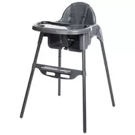 Chaise-haute fixe 2 en 1 Capucine grise Chaise-haute fixe 2 en 1 Capucine grise