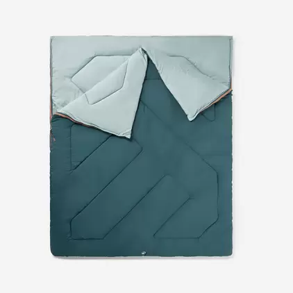 Tweepersoonsslaapzak voor kamperen 10° COMFORT