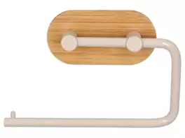 Porte-papier toilette bambou autocollant